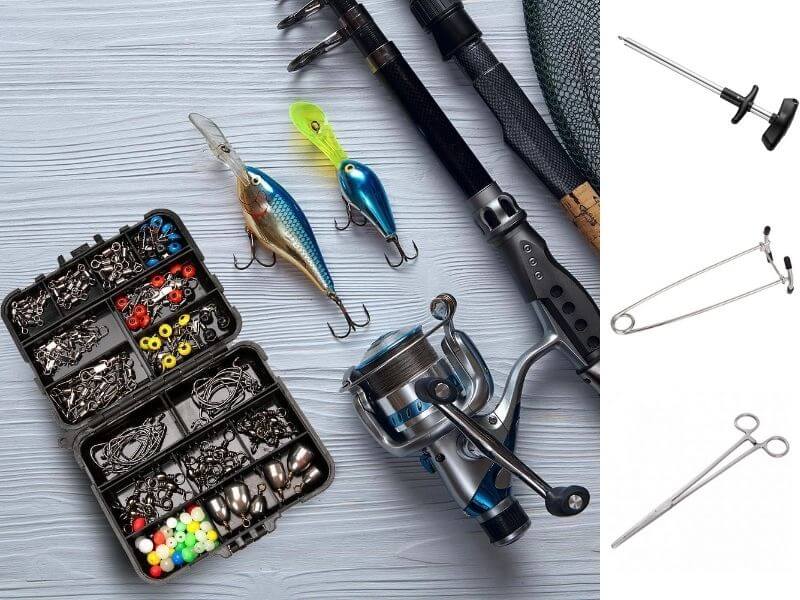 Инструменты для рыбалки: пассатижи, плоскогубцы, ножницы